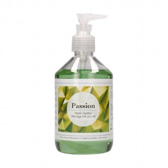 PASSION - MASSAGE OIL - APPLE SCENTED - 17 FL OZ / 500 ML