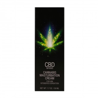 CBD CANNABIS MASTURBATION CREAM FOR HIM - 2 FL OZ / 50 ML