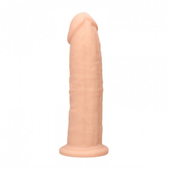 SILICONE DILDO WITHOUT BALLS - 8 / 20 CM