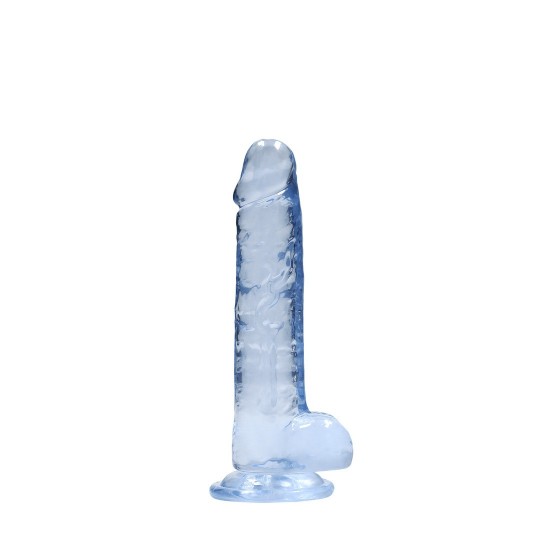 REALISTIC DILDO WITH BALLS - 7 / 17 CM