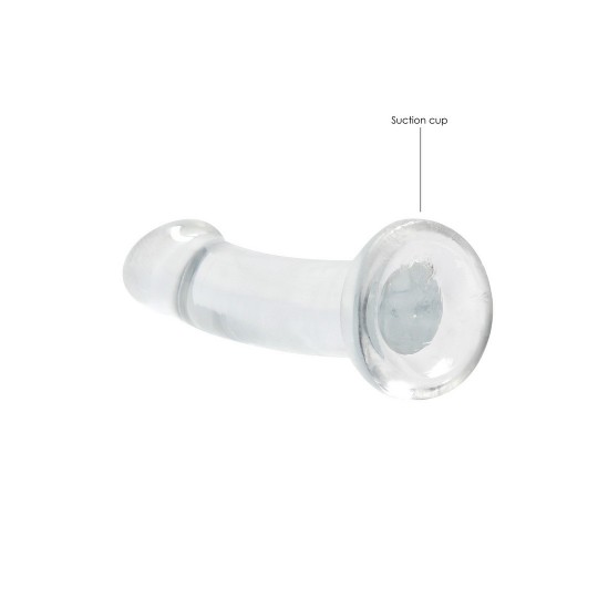 NON-REALISTIC DILDO WITH SUCTION CUP - 7 / 17 CM