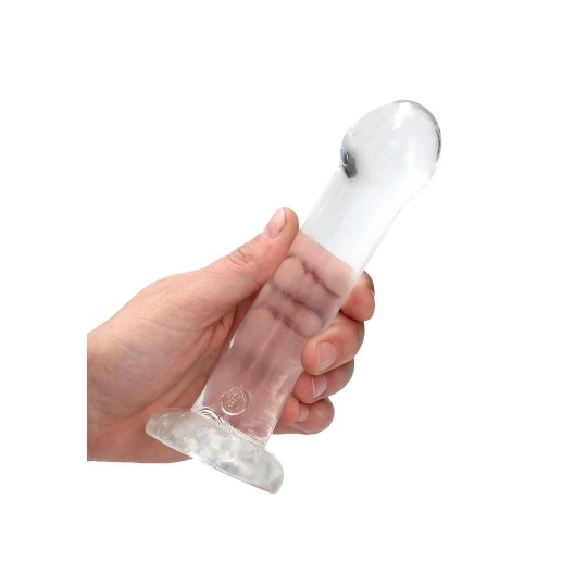 NON-REALISTIC DILDO WITH SUCTION CUP - 7 / 17 CM