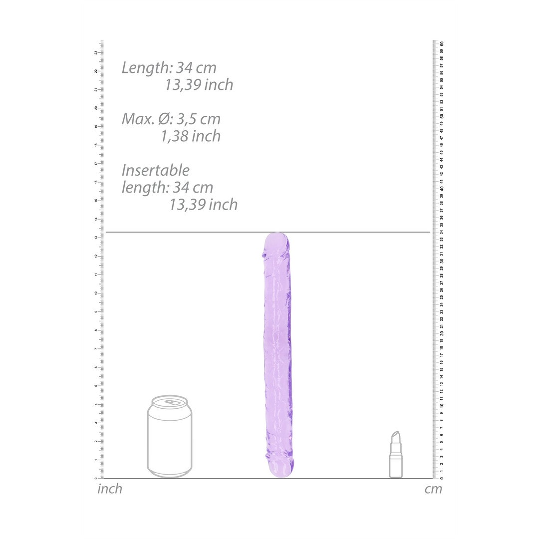 REALISTIC DOUBLE DONG - 13&#039; / 34 CM