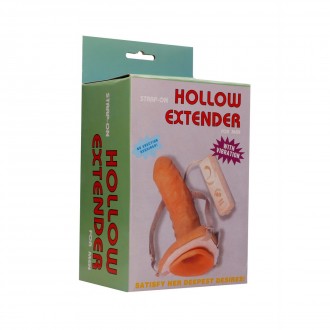 HOLLOW VIBRATING STRAP-ON EXTENSION