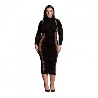 CARME XI - DRESS WITH TURTLENECK - PLUS SIZE