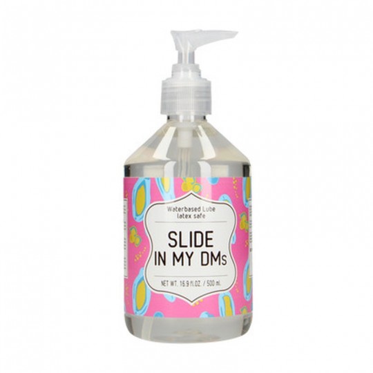 SLIDE IN MY DMS - WATERBASED LUBRICANT - 17 FL OZ / 500 ML