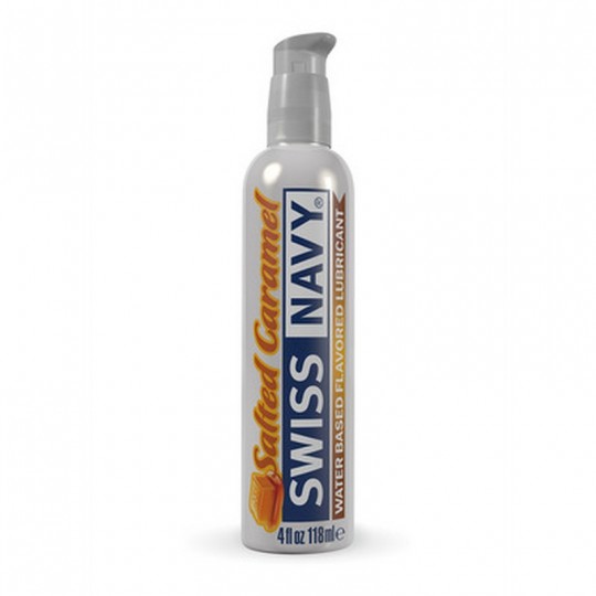 LUBRICANT WITH SALTED CARAMEL FLAVOR - 4 FL OZ / 118 ML