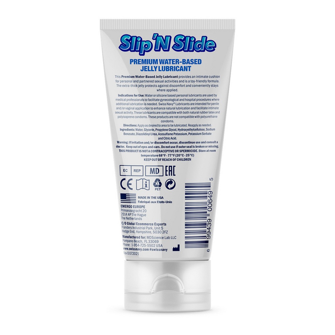 GEL LUBRIFICANTE A BASE D&#039;ACQUA SLIP&#039;N SLIDE PREMIUM 5 FL OZ 148 ML SWISS NAVY