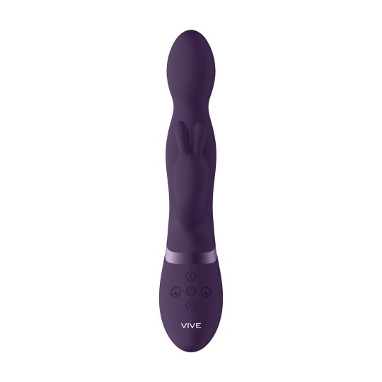 NIVA - ROTATING RABBIT VIBRATOR - PURPLE