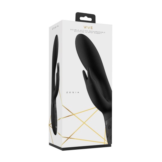 ZOSIA - CLASSIC G-SPOT RABBIT - BLACK