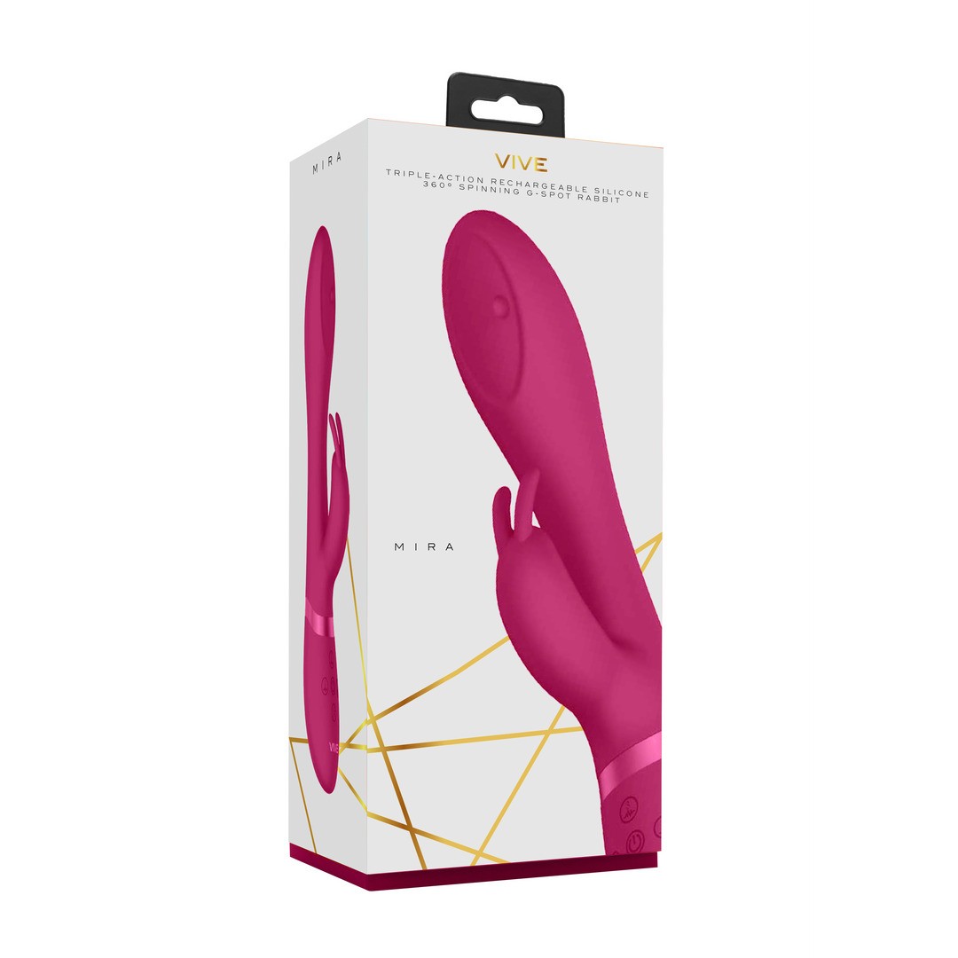 MIRA - SPINNING G-SPOT RABBIT - PINK