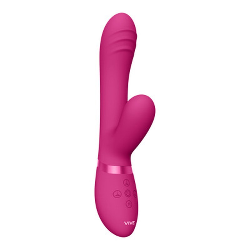 TANI - FINGER MOTION WITH PULSE-WAVE VIBRATOR - PINK