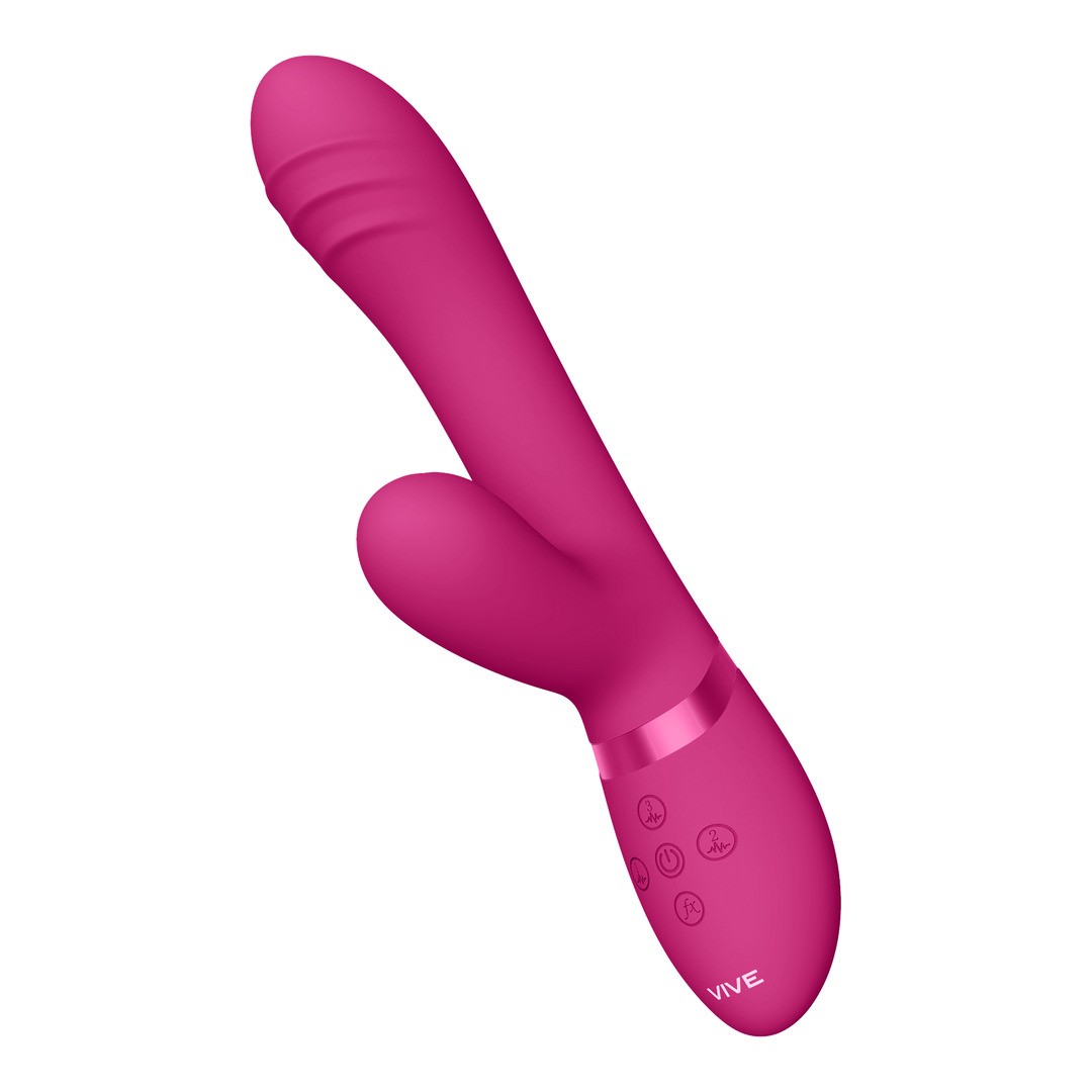 TANI - FINGER MOTION WITH PULSE-WAVE VIBRATOR - PINK