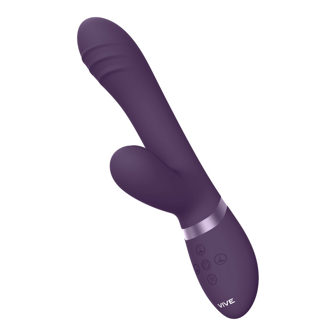 TANI - FINGER MOTION WITH PULSE-WAVE VIBRATOR - PURPLE