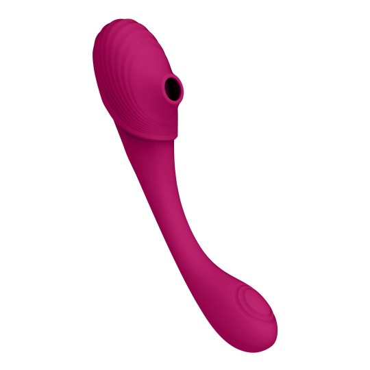 MIRAI - DOUBLE ENDED PULSE WAVE  AIR WAVE BENDABLE VIBRATOR