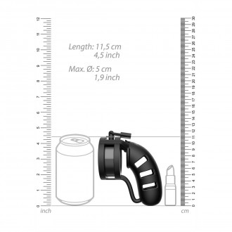 MODEL 19 CHASTITY COCK CAGE WITH BALLSPLITTER - 4.5 / 11,5 CM