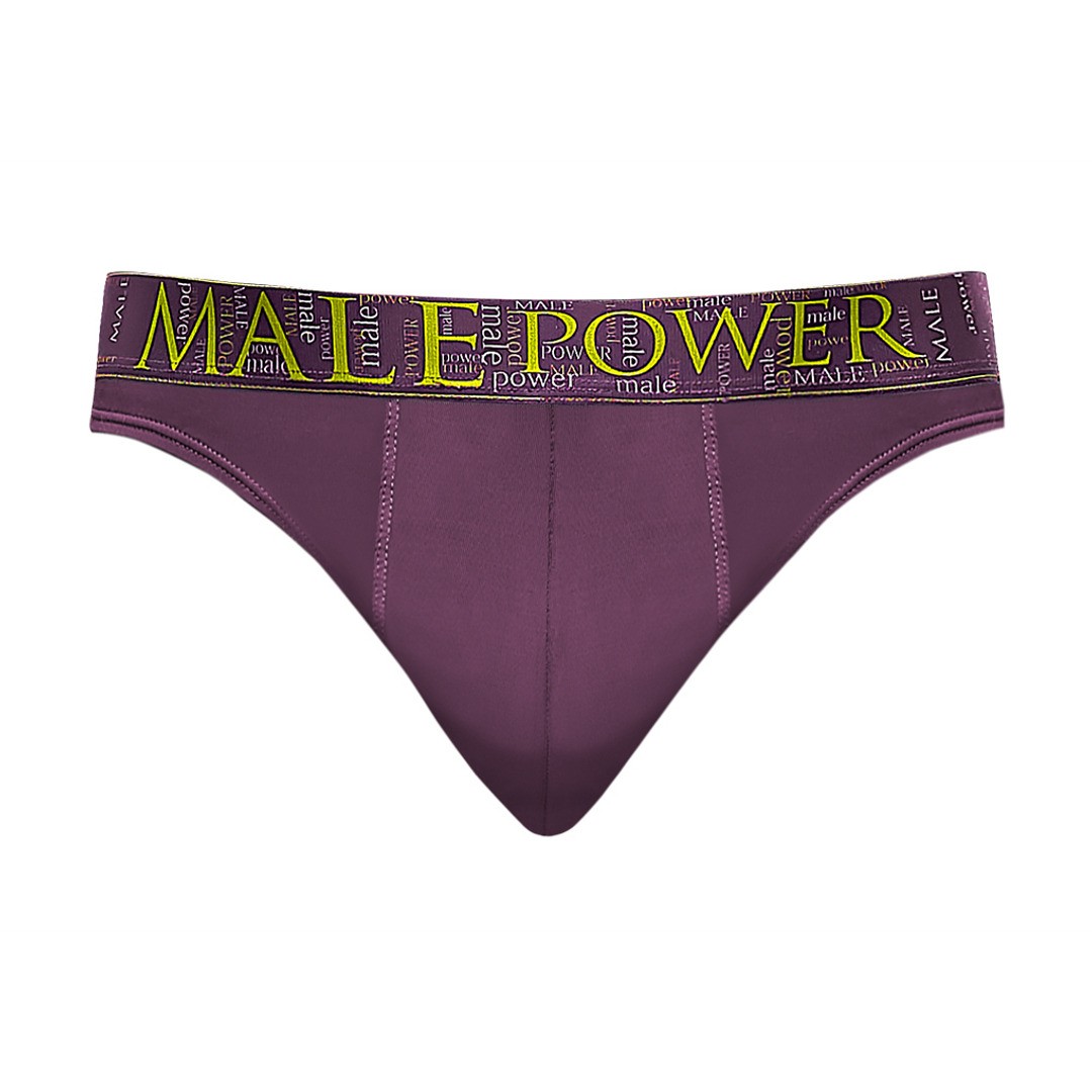 ENHANCER THONG - EGGPLANT