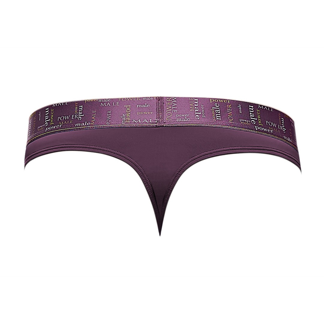 ENHANCER THONG - EGGPLANT