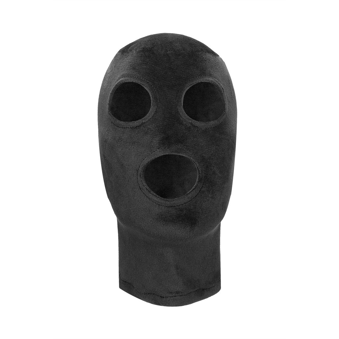 MASK WITH EYE AND MOUTH OPENING