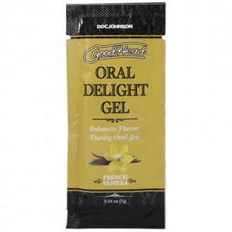 ORAL DELIGHT GEL - FRENCH VANILLA - BULK REFILL - 48 PIECES - 0.24 OZ / 7 GR