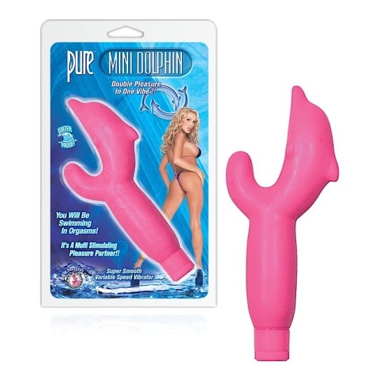 MINI DOLPHIN VIBRATOR PINK