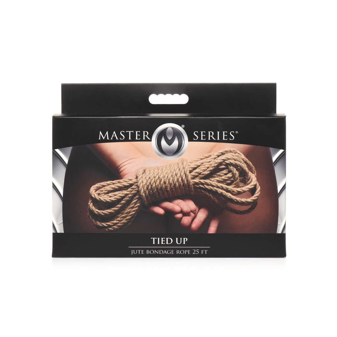 TIED UP - JUTE BONDAGE ROPE - 25 FT / 7,6 MTR