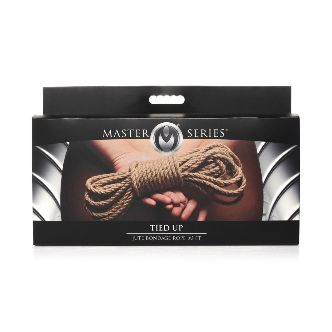 TIED UP - JUTE BONDAGE ROPE - 50 FT / 15,2 MTR