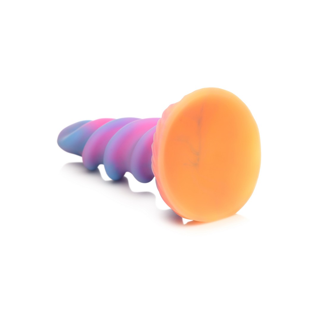 MOON RIDER - GLOW-IN-THE-DARK UNICORN DILDO