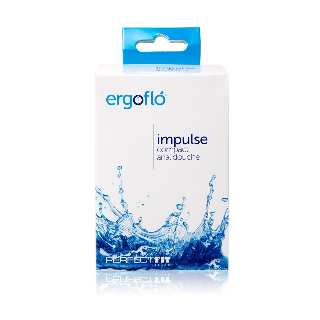 ERGOFLO IMPULSE - ANAL SHOWER - BLACK