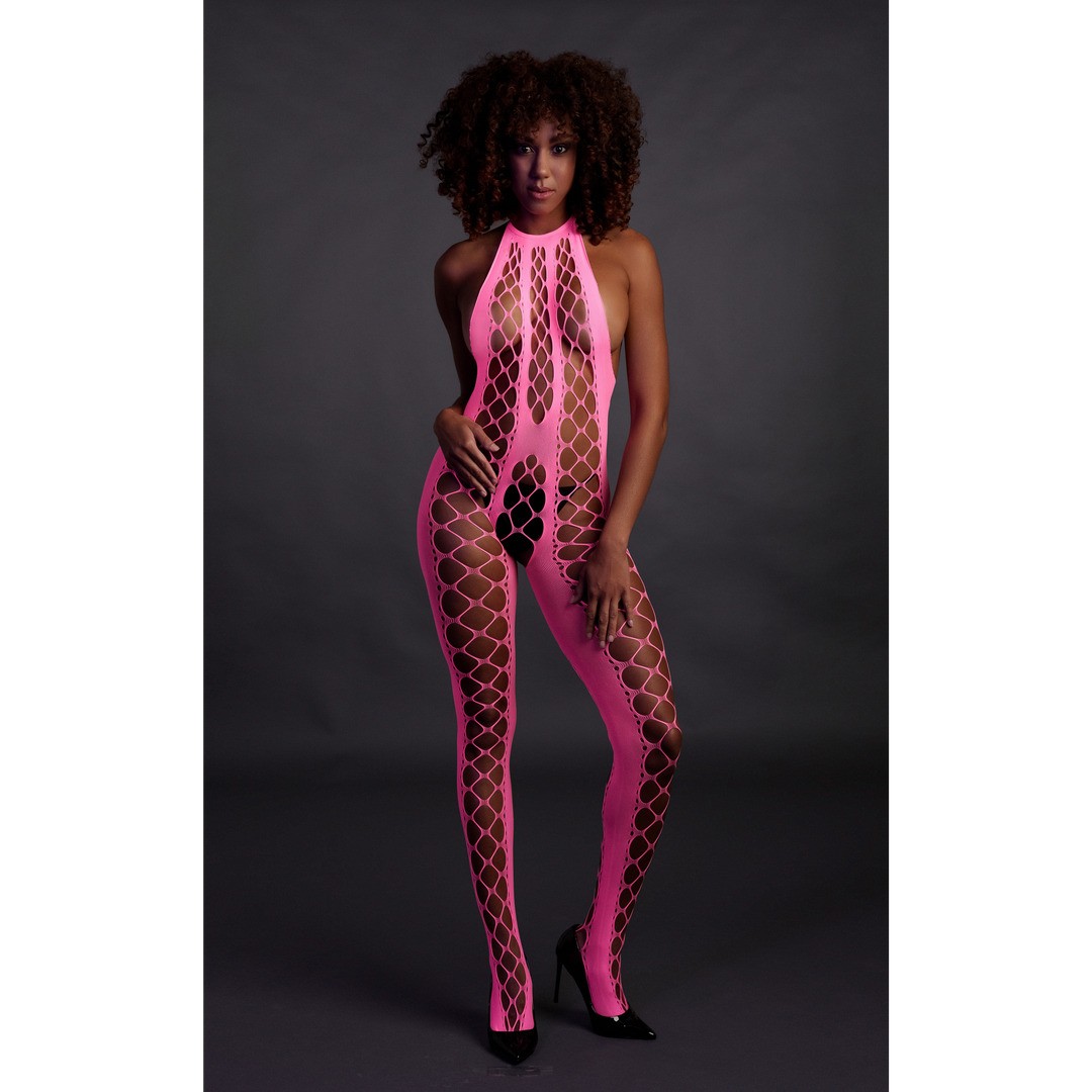 BODYSTOCKING WITH HALTERNECK