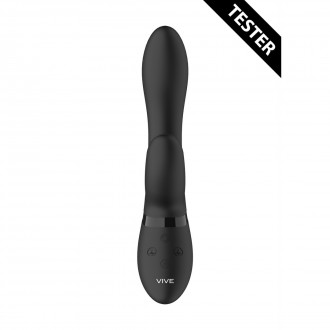 KYRA - PULSE CLITORAL RABBIT - BLACK - TESTER