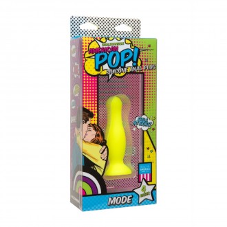 AMERICAN POP - MODE - SILICONE ANAL PLUG - 4\'\' / 10 CM