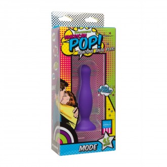 AMERICAN POP - MODE - SILICONE ANAL PLUG - 4' / 10 CM