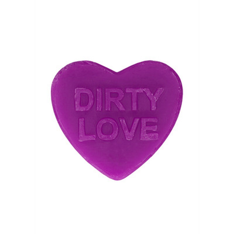 HEART SOAP - DIRTY LOVE - LAVENDER SCENTED