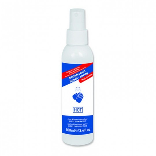 ALCOHOLIC HAND DISINFECTANT SPRAY - 3.4 FL OZ / 100 ML