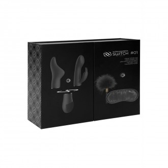 PLEASURE KIT #1 - VIBRATOR WITH DIFFERENT ATTACHMENTS