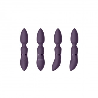 PLEASURE KIT #4 - VIBRATOR WITH DIFFERENT ATTACHMENTS