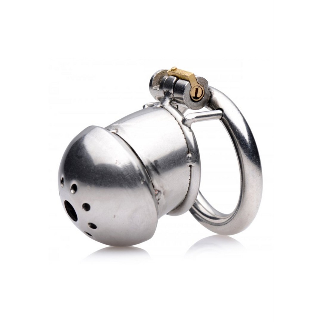 EXILE DELUXE - LOCKABLE CHASTITY CAGE