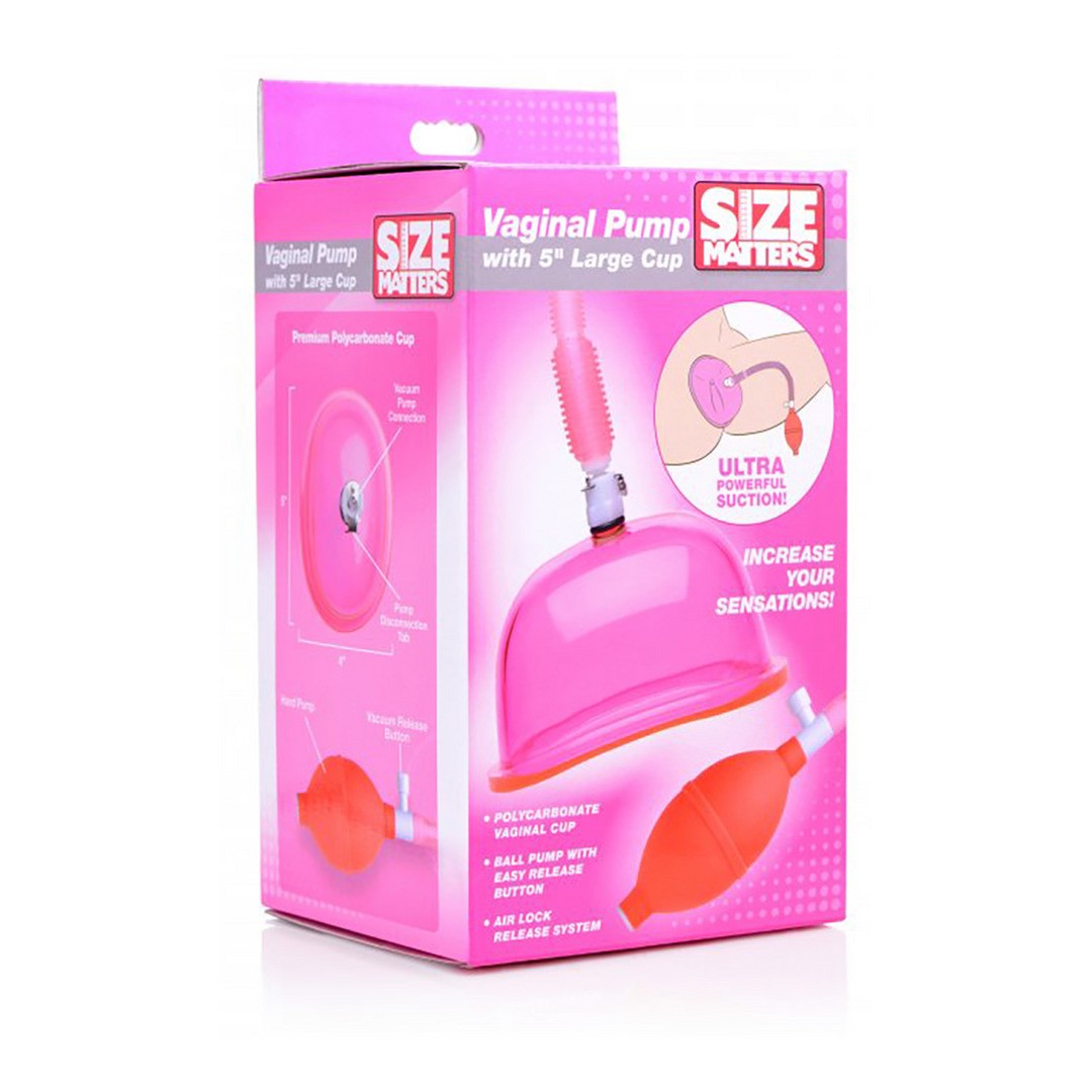 VAGINAL PUMP WITH LARGE CUP - LARGE