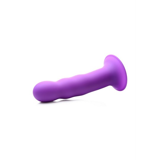 SQUEEZABLE WAVY DILDO