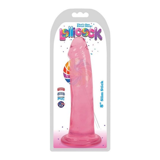 SLIM STICK CHERRY ICE - DILDO - 8 / 20,5 CM