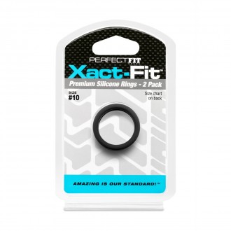 #10 XACT-FIT - COCKRING 2-PACK