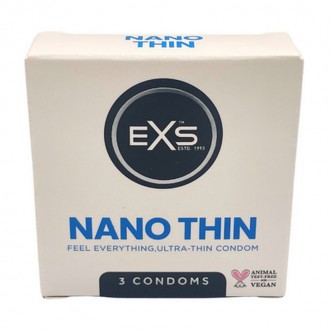 EXS NANO THIN - CONDOMS - 3 PIECES