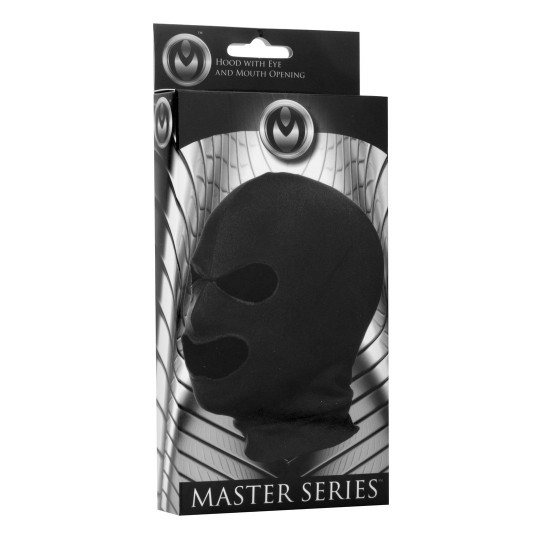 SPANDEX FACE MASK WITH EYE AND MOUTH HOLES