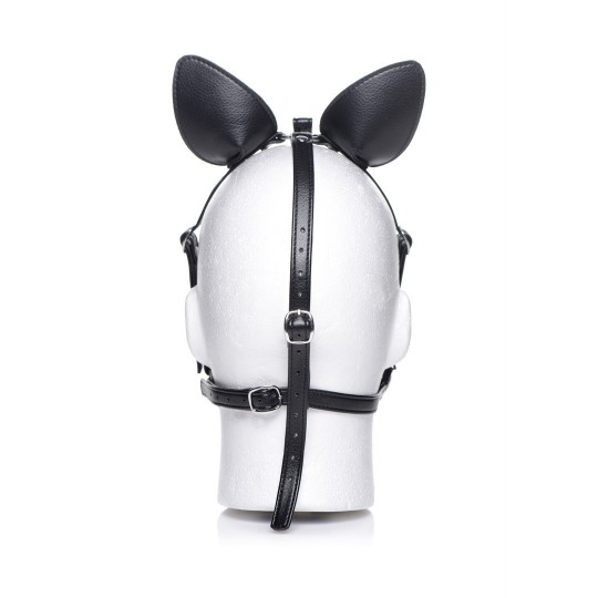 DARK HORSE - PONY HEAD HARNESS WITH SILICONE BIT