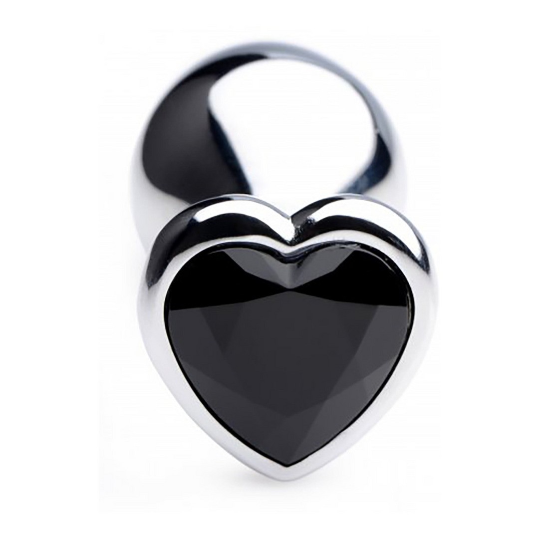 BLACK HEART - BUTT PLUG - MEDIUM