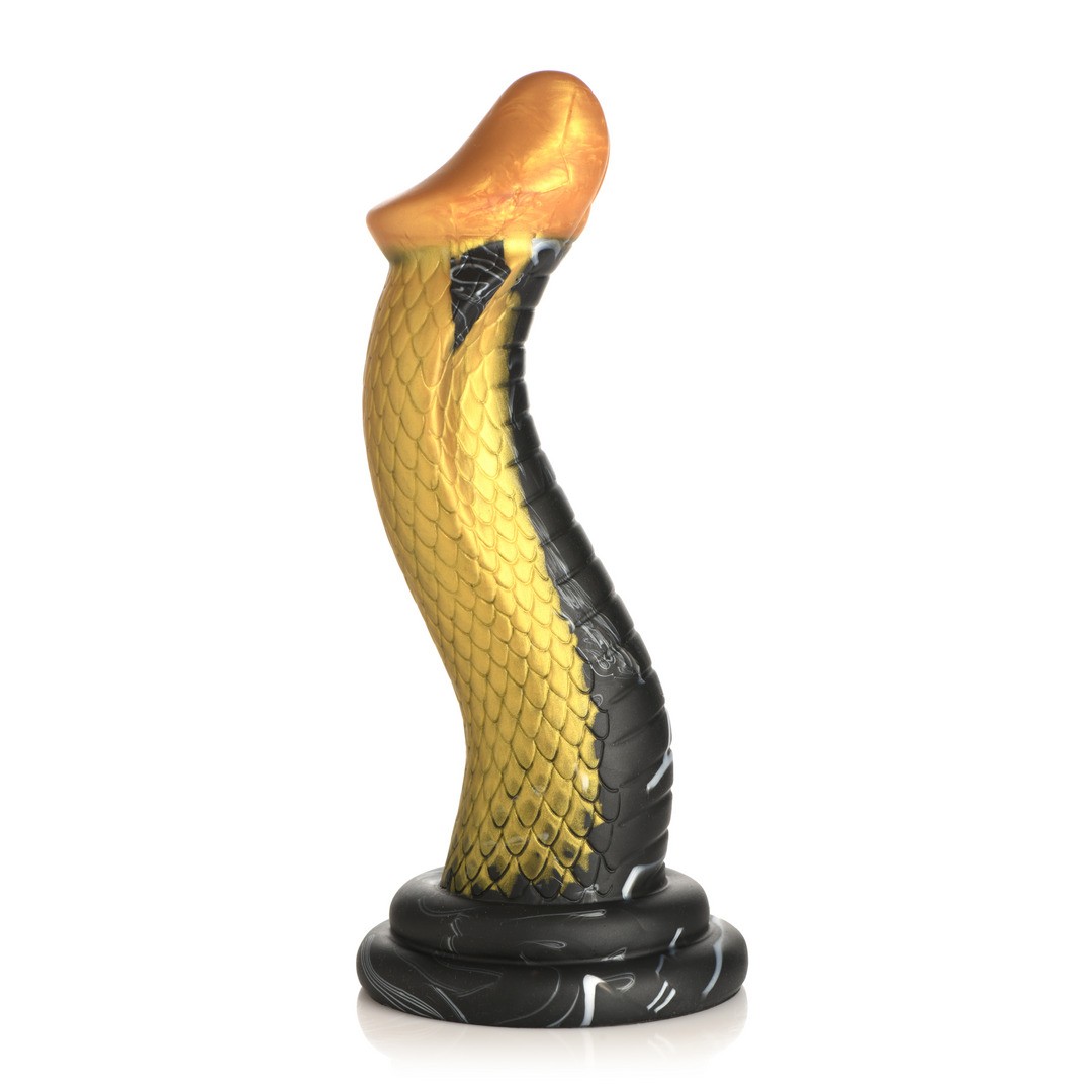 GOLDEN SNAKE - SILICONE DILDO