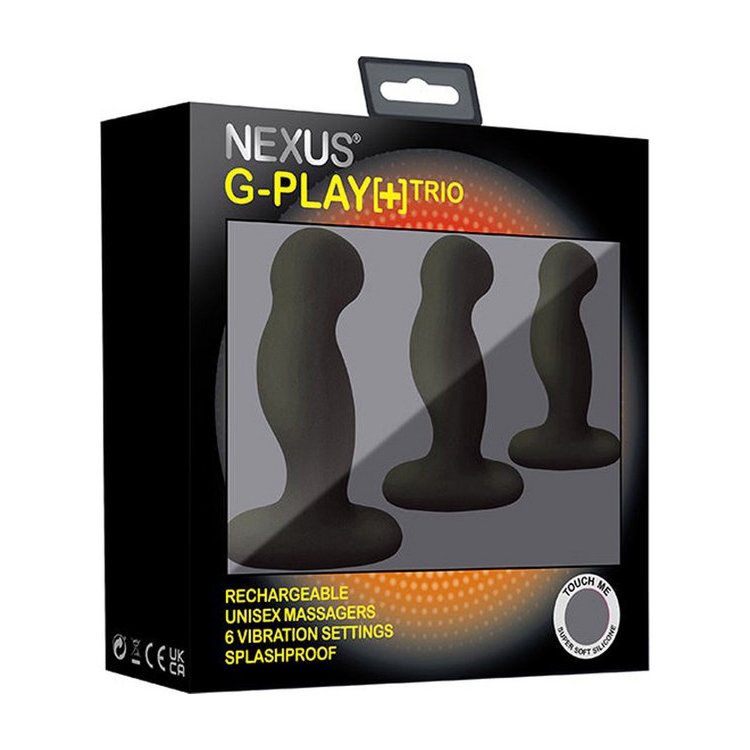 GPLAYTRIO+ - UNISEX RECHARGEABLE VIBRATOR SET