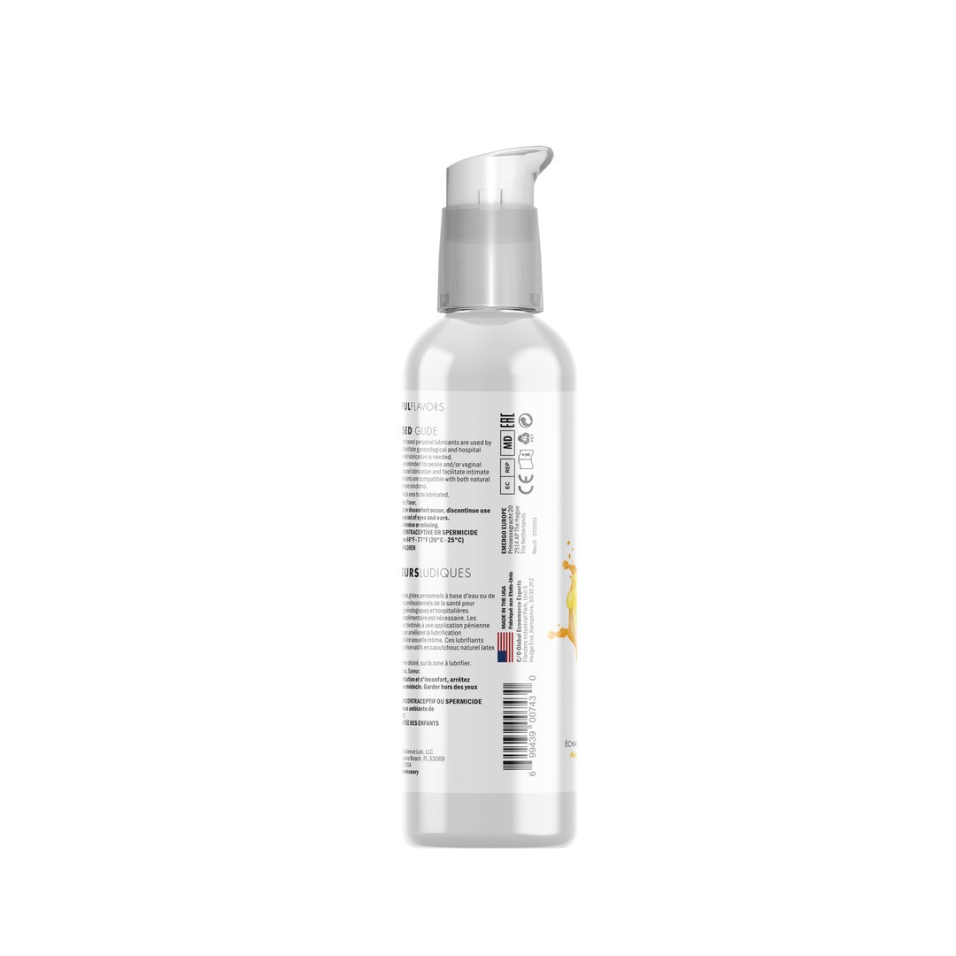 4 IN 1 LUBRICANT WITH MANGO FLAVOR - 4 FL OZ / 118 ML