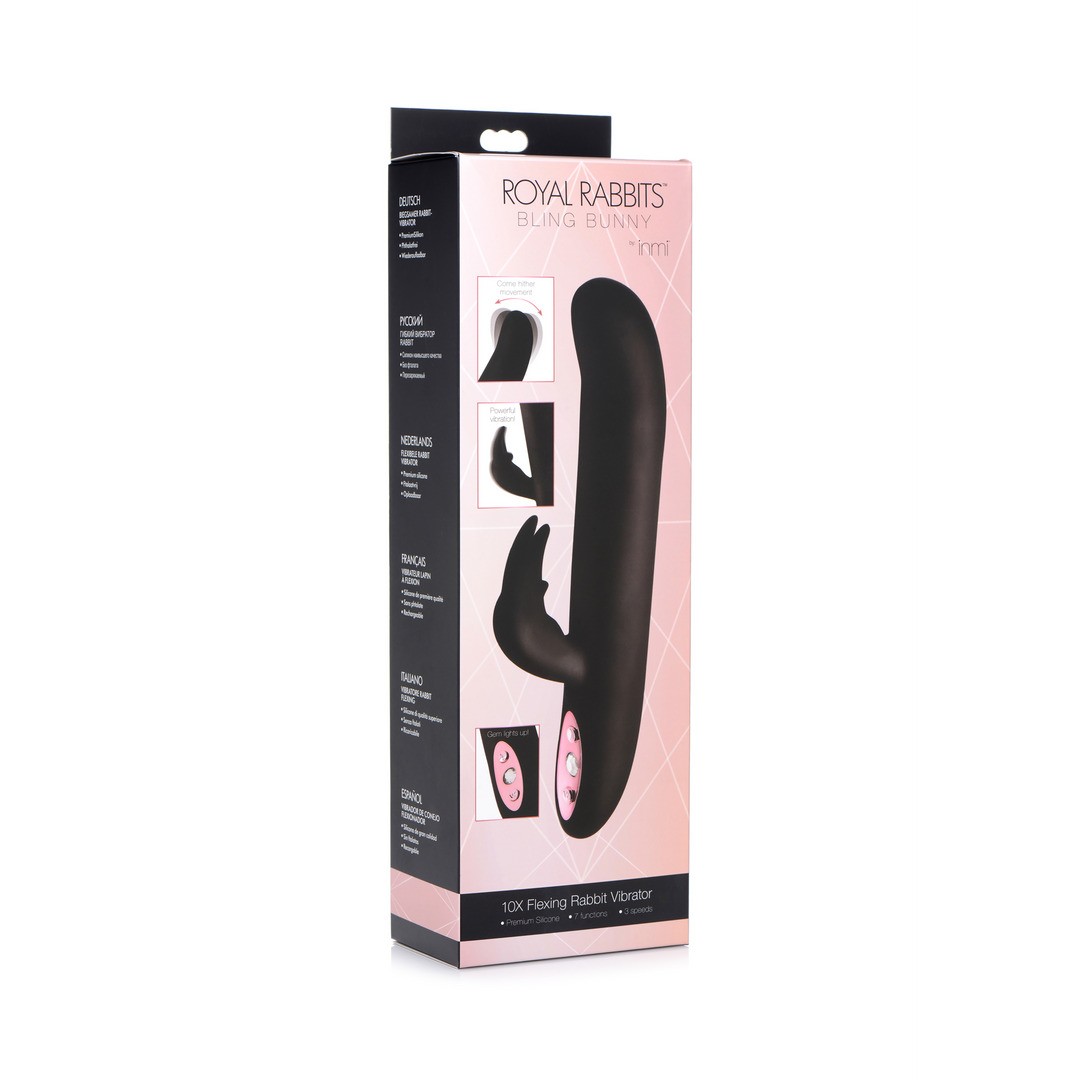 ROYAL RABBITS BLING BUNNY - FLEXIBLE RABBIT VIBRATOR